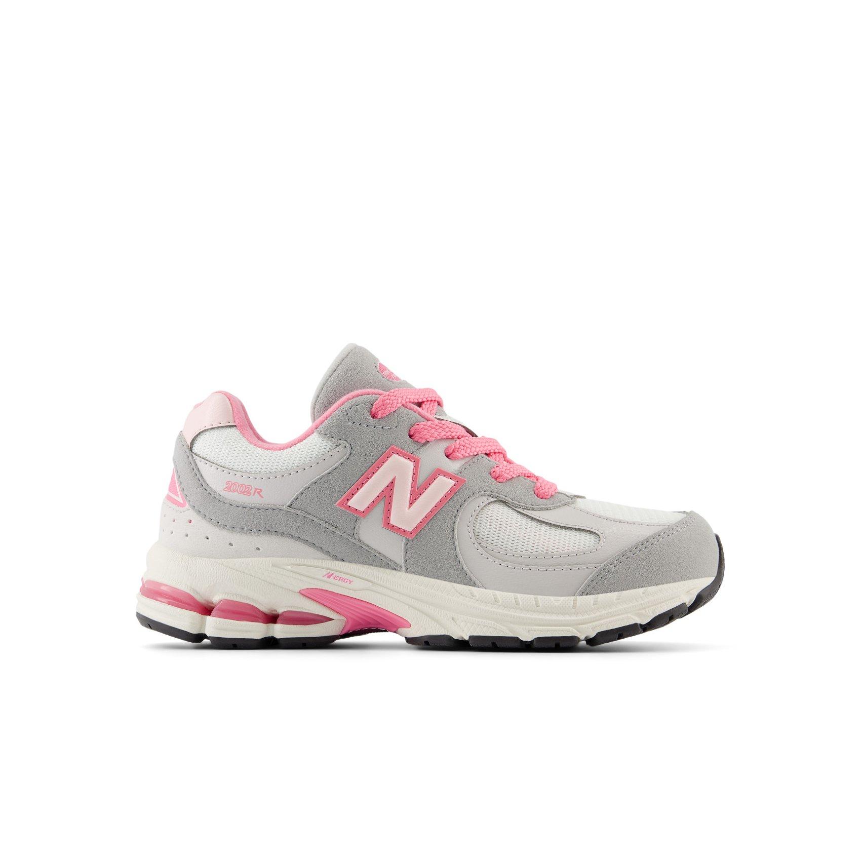 New Balance 2002 "Grey/Pink" Preschool Girls' Shoe